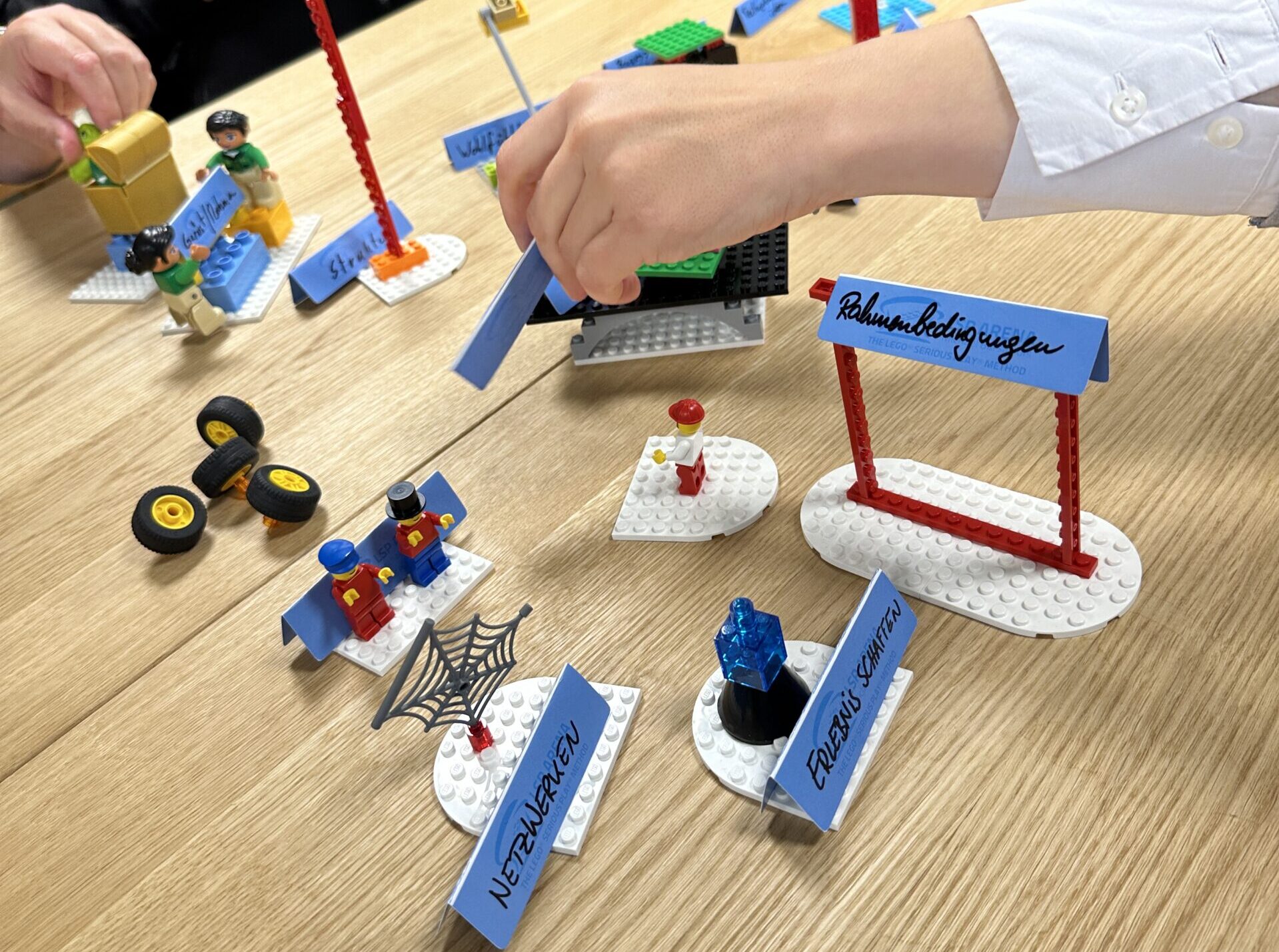LEGO® SERIOUS PLAY® Workshop — Team baut gemeinsam Modelle